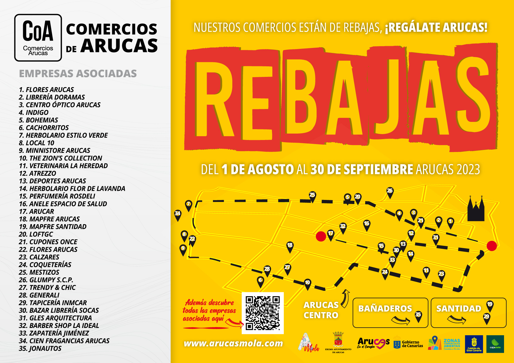 ¡LAS REBAJAS EN ARUCAS ESTÁN QUE SE SALEN!