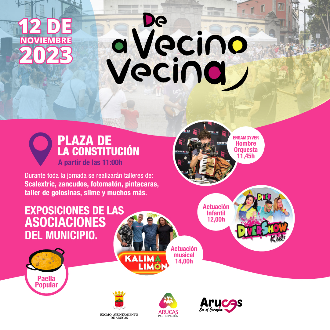 De Vecino a Vecina 2023 ¡QUÉ AMBIENTAZO!