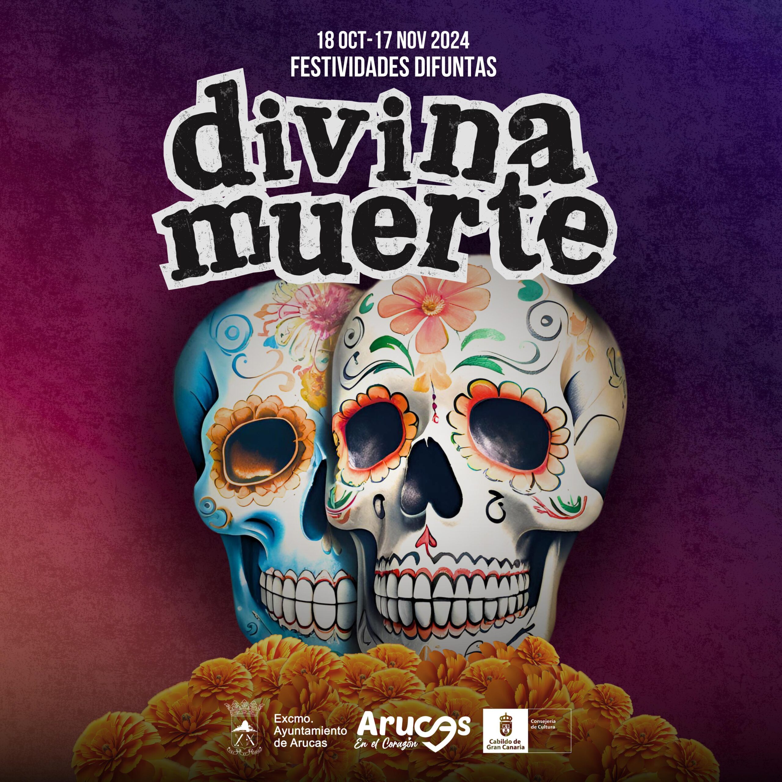 🎉 ¡Arucas se viste de tradición y cultura con las festividades "Divina Muerte"! 🎉