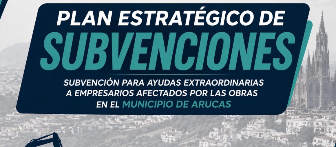 Comercios Arucas, COA informa sobre nueva línea de ayudas a empresarios locales