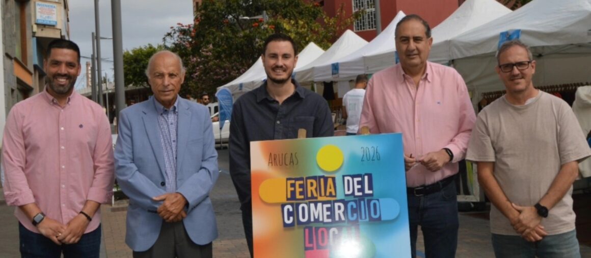 Éxito en la Feria de Comercio Local de Arucas