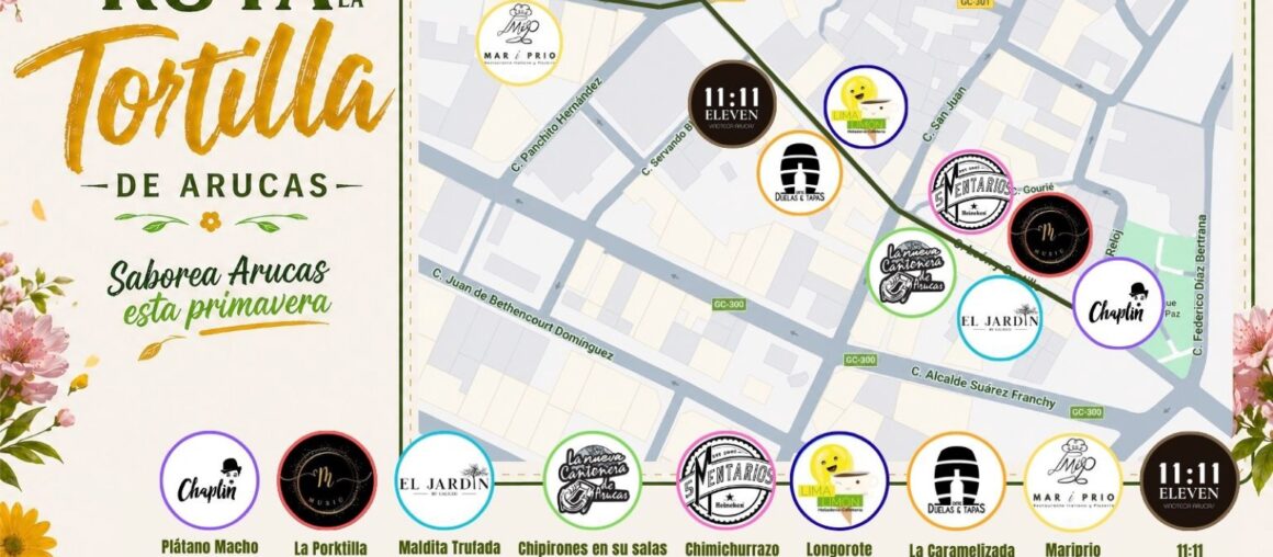 La Ruta de la Tortilla de Arucas vuelve a conquistar miles de paladares